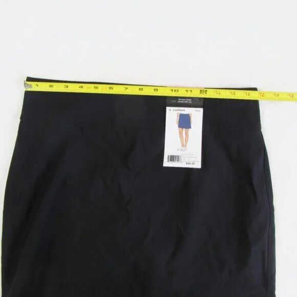 NWT Rafaella Comfort Skort Black Size S - Picture 2 of 6